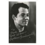 Matthew Broderick signed 7x5 black and white photo Dedicated American actor and singer His roles