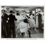 Millicent Martin signed 10x8 inch The Girl On the Boat black and White vintage photo. Millicent Mary