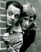 David Jason signed 10x8 inch Only Fools and Horses black and white photo. Sir David John White OBE