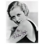 Evelyn Laye signed 10x8 black and white photo. Evelyn Laye CBE née Elsie Evelyn Lay; 10 July