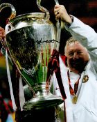 Alex Ferguson signed 10x8 inch colour photo pictured with the Champions League trophy. Sir Alexander