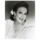 Dorothy Lamour signed 10x8 inch black and white photo. Dorothy Lamour born Mary Leta Dorothy Slaton;
