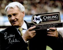 Bobby Robson signed 10x8 inch colour photo. Sir Robert William Robson CBE 18 February 1933 , 31 July
