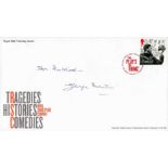 Sir George Martin signed Royal Mail FDC Tragedies Histories Comedies. Sir George Martin, CBE 3