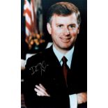 Dan Quayle signed 10x8 inch colour photo. American lawyer and politician who served as the 44th vice