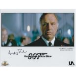 Geoffrey Palmer signed Tomorrow Never Dies 10x8 colour photo.