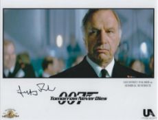 Geoffrey Palmer signed Tomorrow Never Dies 10x8 colour photo.