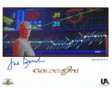 Judi Dench signed James Bond Goldeneye 10x8 colour photo.