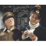Philip Madoc signed 10x8 Dads Army colour photo.