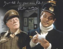 Philip Madoc signed 10x8 Dads Army colour photo.