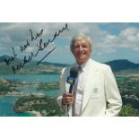 Richie Benaud signed 6x4 colour photo.