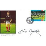Kenny Dalglish signed Football FDC PM 60th Anniversary the First World Cup Match Freetown Sierra Leo