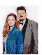 Robbie Coltrane signed James Bond 10x8 colour photo.