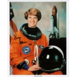 Eileen Collins signed 10x8 colour NASA photograph.