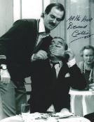 Bernard Cribbins signed Fawlty Towers 10x8 black and white photo.