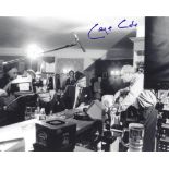 George Cole signed Minder 10x8 black and white photo.