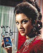 Jane Seymour signed James Bond Live and Let Die 10x8 colour photo.