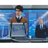 Ben Whishaw signed 10x8 James Bond colour photo.