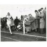 Roger Bannister signed 10x8 black and white photograph