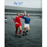 Football, Roger Hunt signed 10x8 colour photograph.