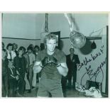 Boxing, Joe Bugner signed 10x8 black and white photograph inscribed- Be the best.