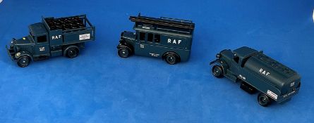 Lledo Model. RAF Ground Crew Support Set. Set within a damaged box. 3 vehicles a Refuelling
