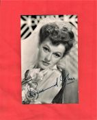 Rosamund John signed 6x4 vintage black and white photograph. John was born and brought up in