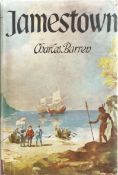Charles Barren Signed Book. Titled Jamestown. First Edition. Signed on first page dated March