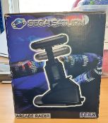 SEGA. Sega Saturn Arcade Racer in original box. Well Sought After Classic games. Very good Used