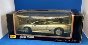 Maisto Models. Jaguar XJ220 (1992) Die Cast Metal and Plastic. Scale 1:18. Unopened in original