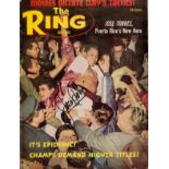 Boxing Ring Magazine cover 1965 signed by Jose Torres. Good condition. All autographs come with a