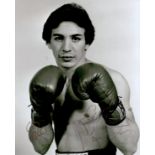 Boxing Ray Boom Mancini signed 10x8 photo. Ray Mancini (born Raymond Michael Mancino; March 4,