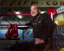 Boxing Joe Cortez signed 10x8 colour photo. Joe Cortez (born October 13, 1945) is a Puerto Rican