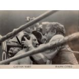 Boxing Ralph Citro signed 10x8 black and white photo. Ralph Citro (July 10, 1926 - October 2,