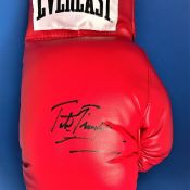 Boxing Felix Trinidad signed 14 Everlast Red Glove. Félix Juan Trinidad García, popularly known as