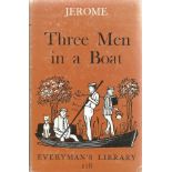 Three Men in a Boat Three Men on the Bummel by Jerome K Jerome 1966 Hardback Book published by J M