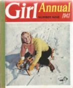 Girl Annual number nine edited by Clifford Makins Hardback Book 1961 published by Longacre Press