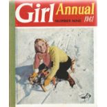 Girl Annual number nine edited by Clifford Makins Hardback Book 1961 published by Longacre Press