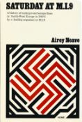 Saturday at M.I.9 (Underground Escape Lines) by Airey Neave 1969 Hardback Book published by Hodder