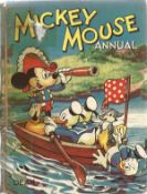 Mickey Mouse Annual 1951 copyright Walt Disney Mickey Mouse Ltd Hardback Book published by Dean &