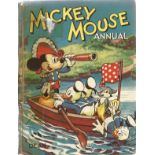 Mickey Mouse Annual 1951 copyright Walt Disney Mickey Mouse Ltd Hardback Book published by Dean &