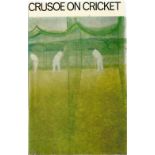 Crusoe on Cricket The Cricket Writings of R C Robertson 1966 First Edition Hardback Book published
