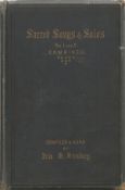 Sacred Songs & Solos no 1 and 2 Combined compiled by Ira D Sankey Hardback Book published by