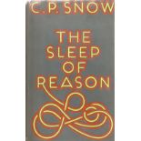 The Sleep of Reason by C P Snow First Edition Hardback Book 1968 published by Macmillan and Co Ltd