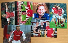 Ray Parlour collection including signed coloured photos and Paul Merson.