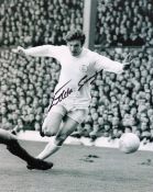 Football Eddie Gray signed Leeds United 10x8 black and white photo. Edwin ""Eddie"" Gray MBE (born