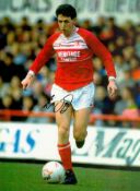 Football Peter Davenport signed Middlesbrough 16x12 colour photo. Peter Davenport (born 24 March