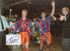 Football, Ronald Koeman signed and mounted colour presentation photograph, approx 12x16. Koeman is a