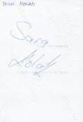 Olympics Sara Kolak signed 6x4 colour photo Gold medallist in the womens javelin event for Croatia