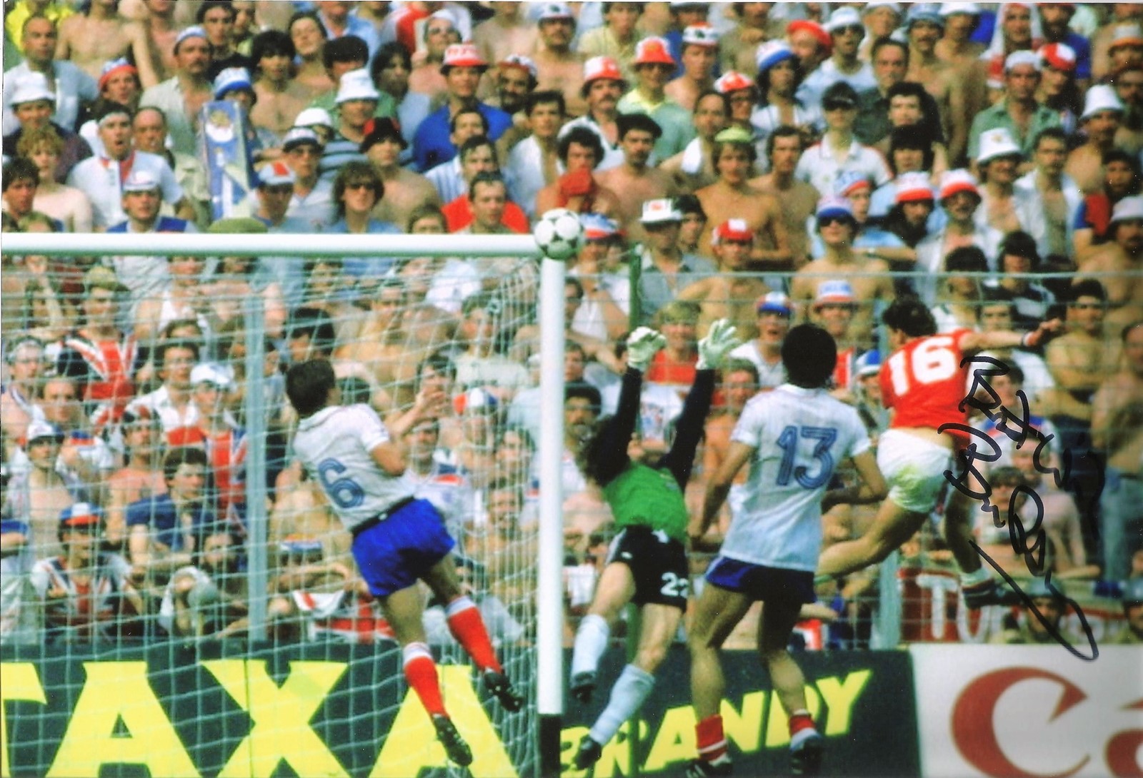 Football Bryan Robson signed England World Cup 1982 12x8 colour photo. Bryan Robson OBE (born 11